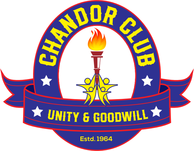 Chandor Club crest: Unity & Goodwill